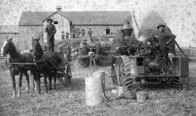 Threshing-Bee_C.1900