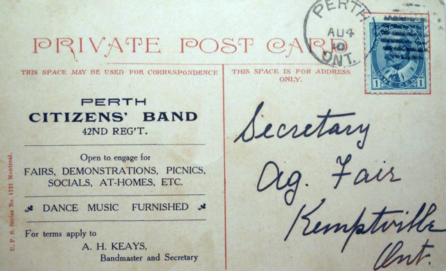 BandPostcard